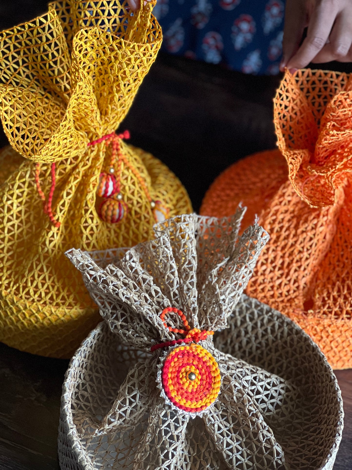 Cladded Potli Box (pack of 3)