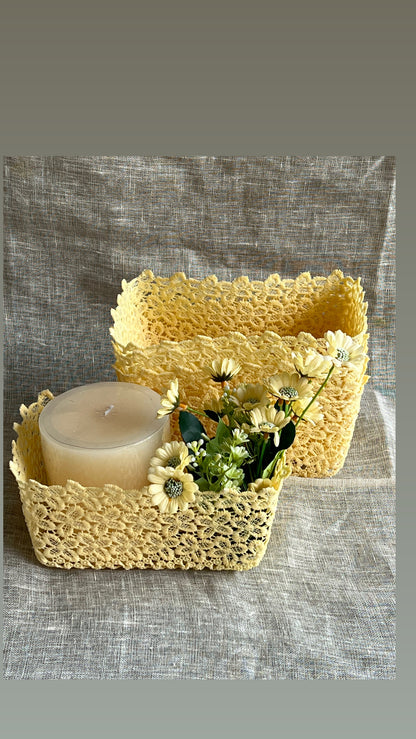 Lace buckets (set of 5 )