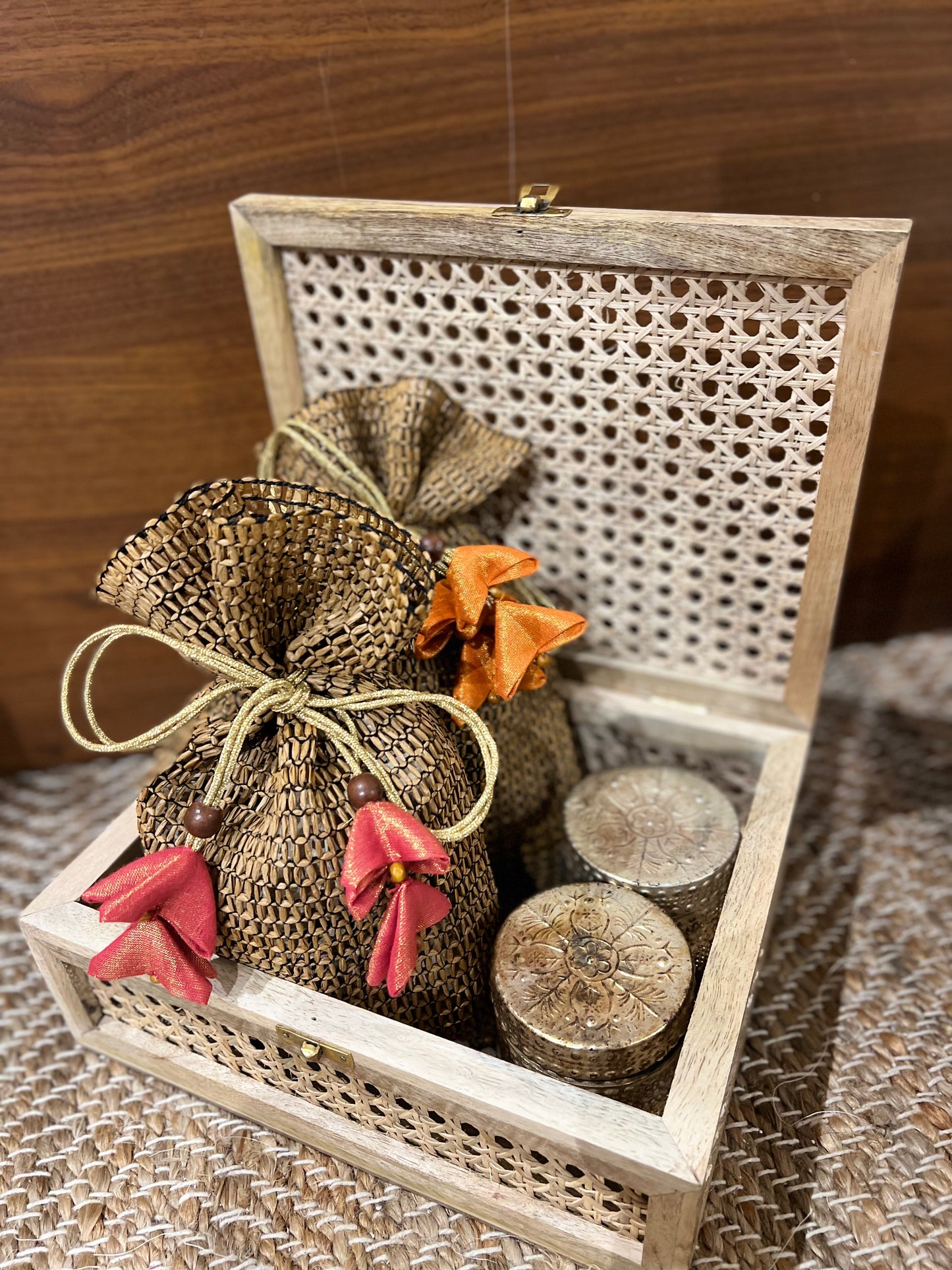 Natural Cane Box