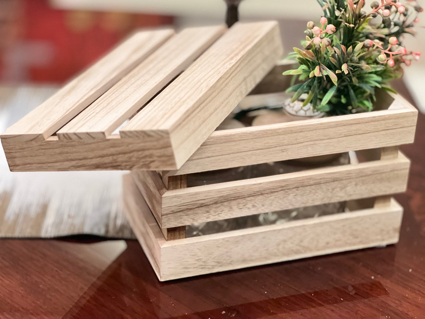 Wooden Box Pulwania Groove
