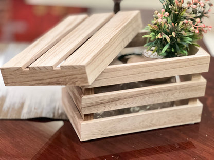 Wooden Box Pulwania Groove