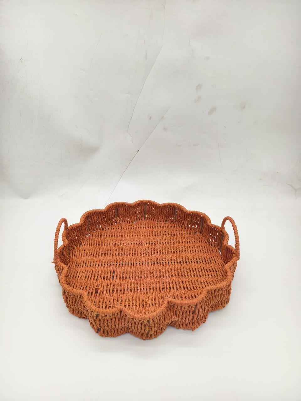 Round Tray Floral (Set of 3)