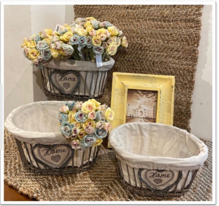 Basket Willow Mesh (set of three)